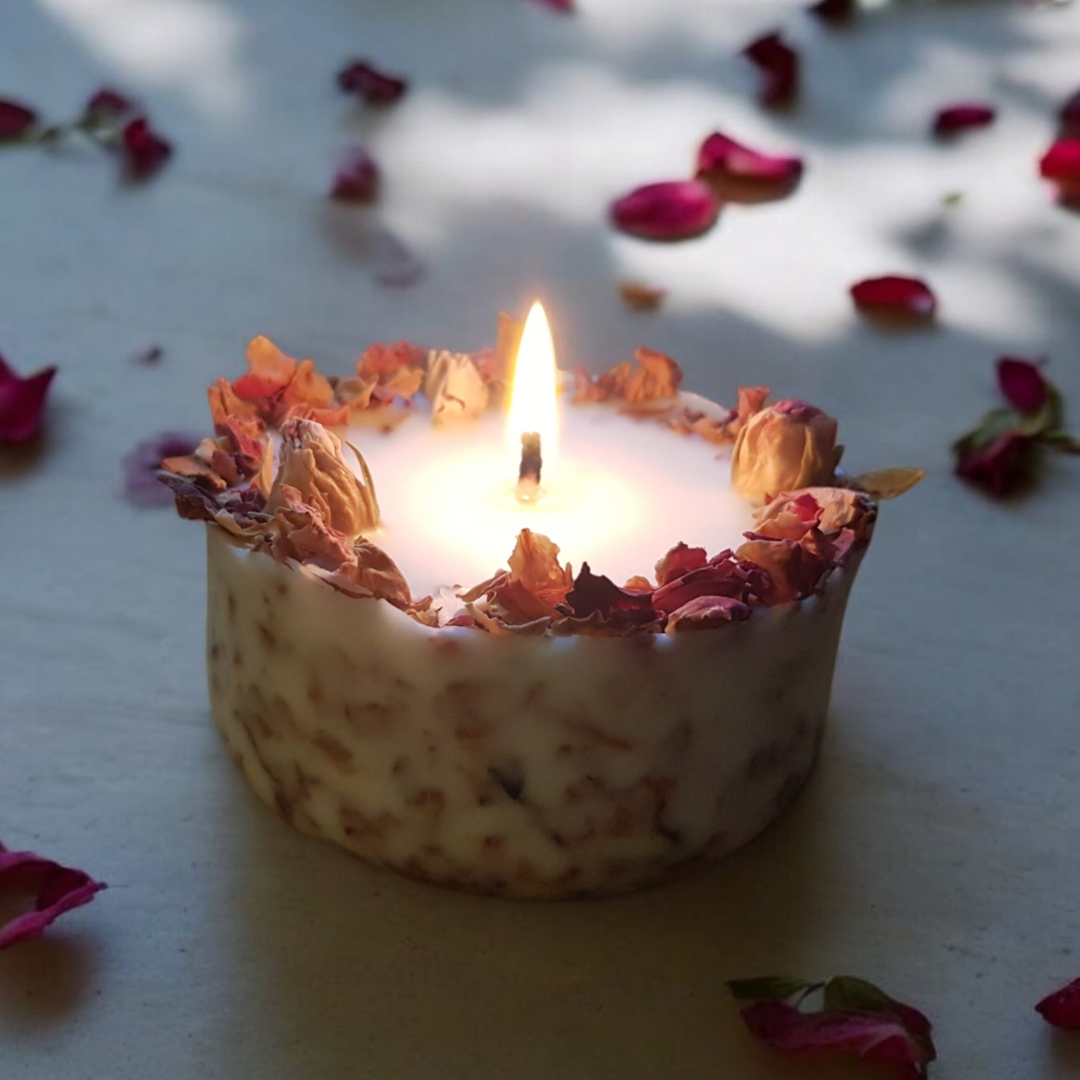 Bougie naturelle parfumée Voluptueuse